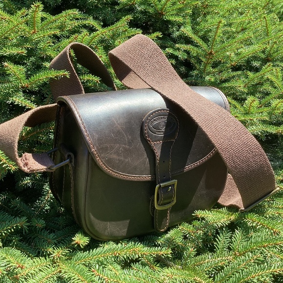 MACHIAVELLI Handbags - Quality MACHIAVELLI Made InTuscany Italy Distressed Camera Bag Crossbody Handbag